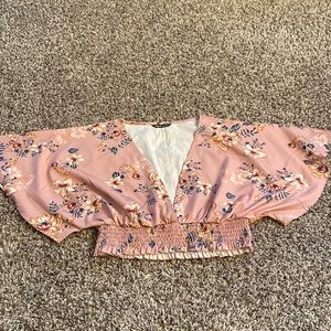 Shein Floral Top Size Medium
